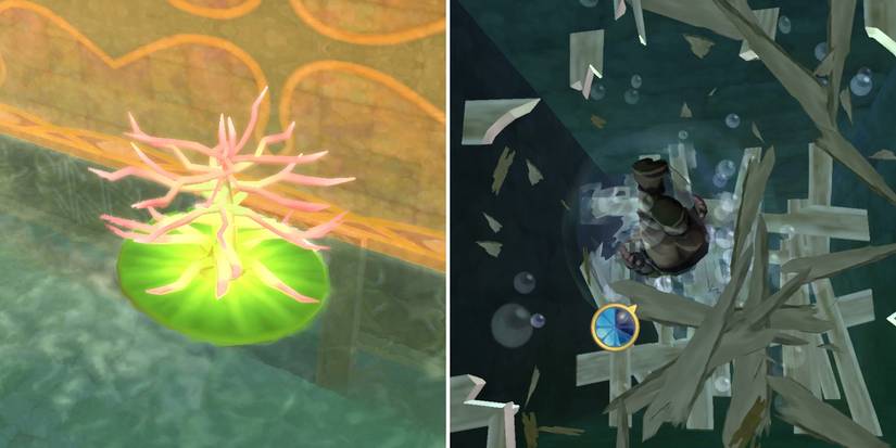 How to get the first small key in The Legend of Zelda: Skyward Sword HD's Ancient Cistern dungeon