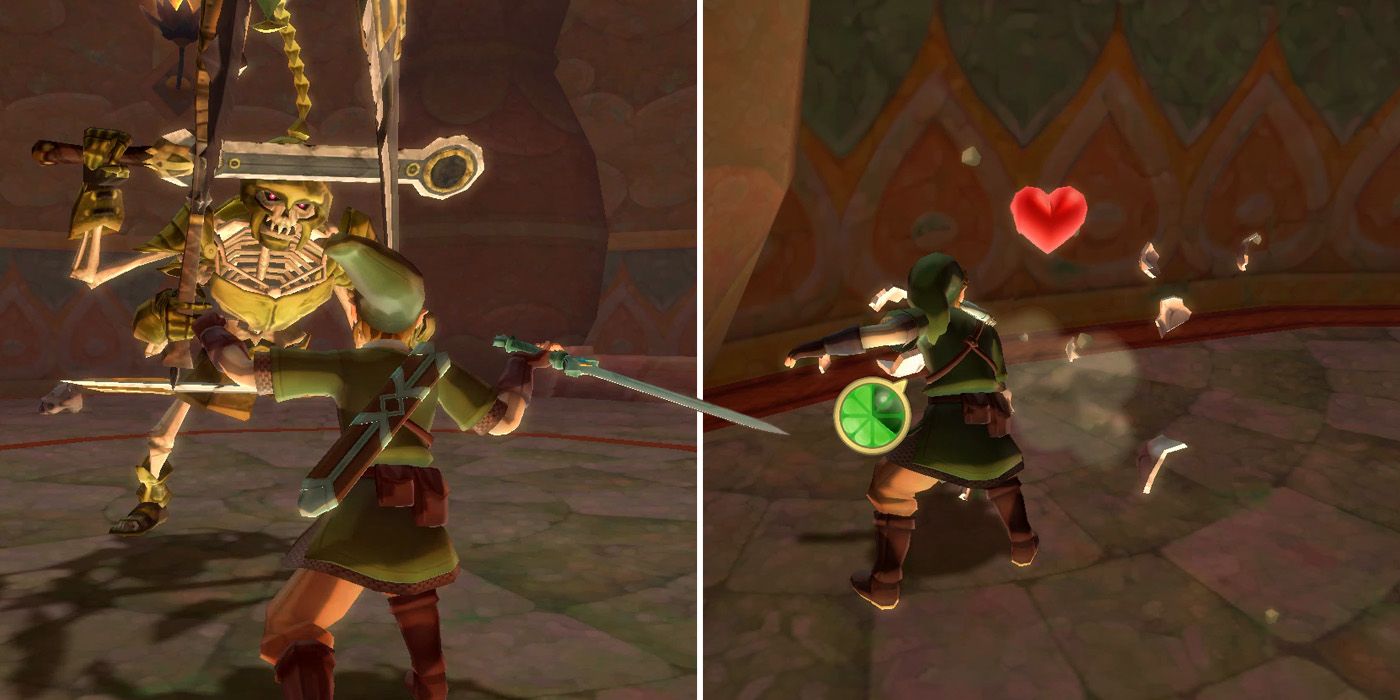 How to beat the Stalmaster mini-boss in The Legend of Zelda: Skyward Sword HD's Ancient Cistern dungeon