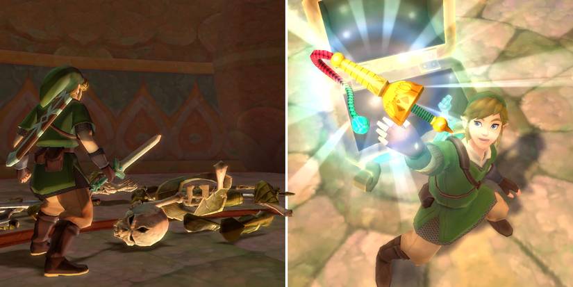 How to beat the Stalmaster mini-boss in The Legend of Zelda: Skyward Sword HD's Ancient Cistern dungeon