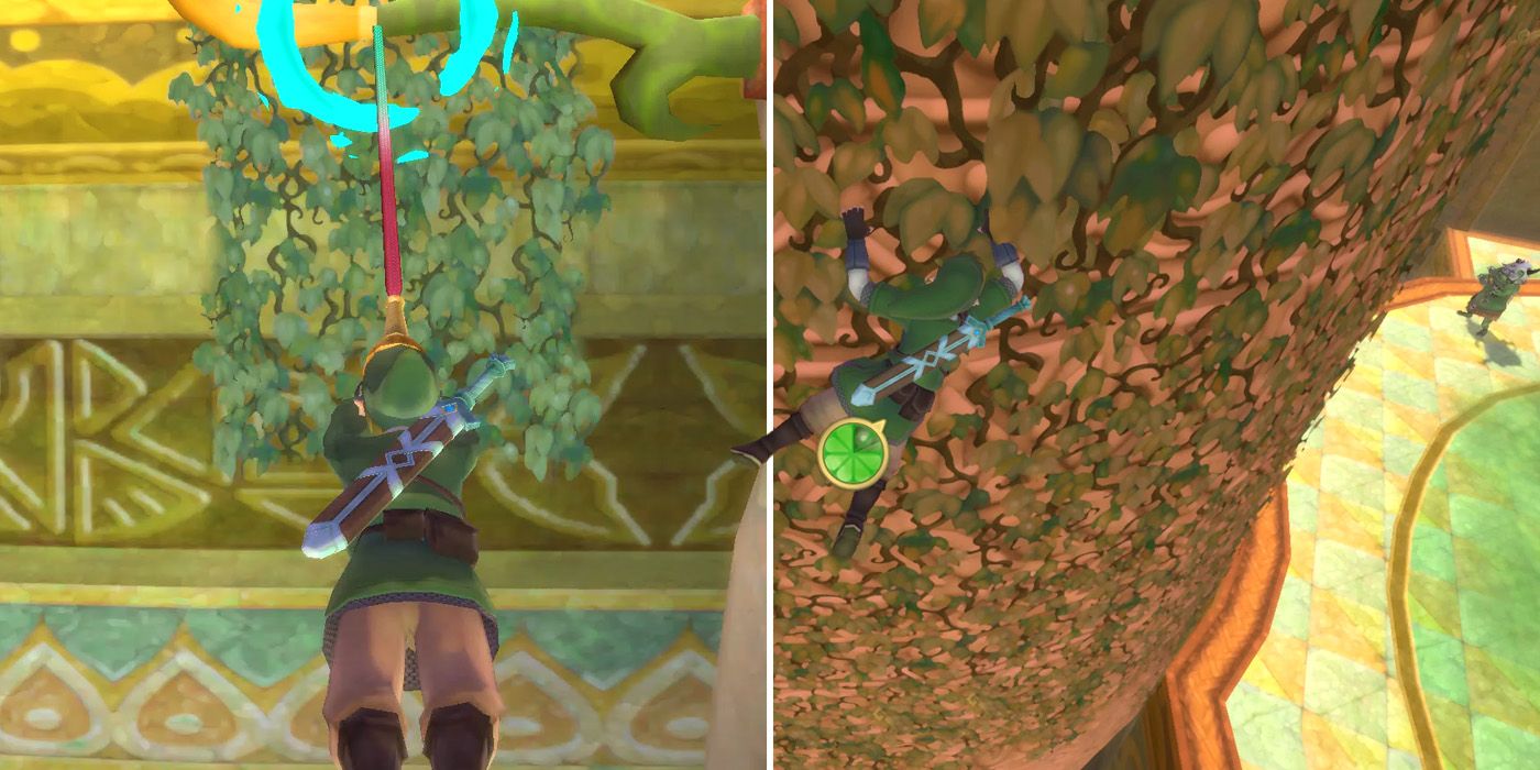 How to get the second small key in The Legend of Zelda: Skyward Sword HD's Ancient Cistern dungeon