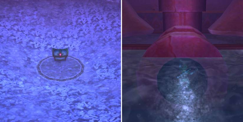 How to get the Blessed Idol boss key in The Legend of Zelda: Skyward Sword HD's Ancient Cistern dungeon