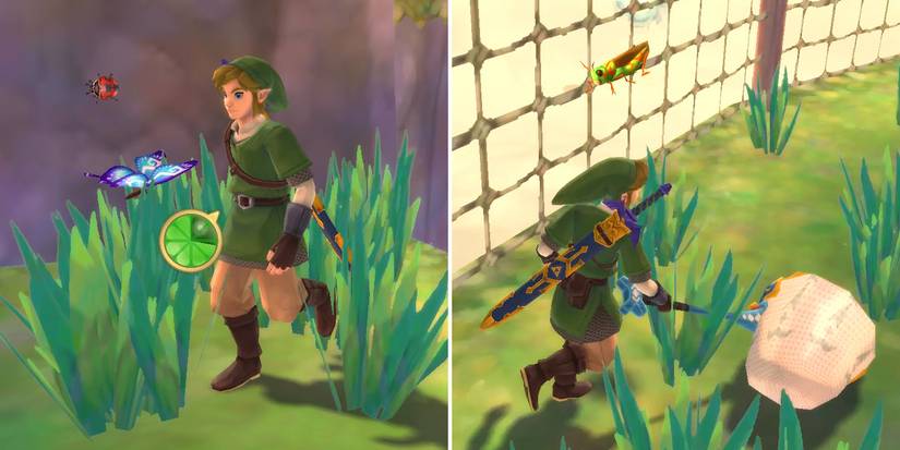 How to find the ten bugs in the Beedle's Missing Beetle side quest in The Legend of Zelda: Skyward Sword HD