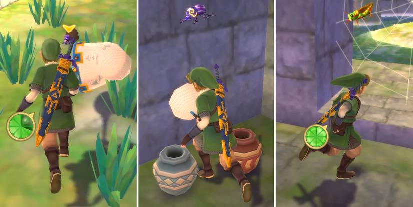 How to find the ten bugs in the Beedle's Missing Beetle side quest in The Legend of Zelda: Skyward Sword HD