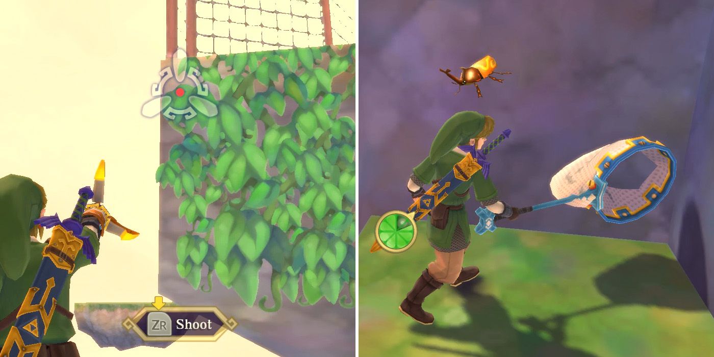 How to find the ten bugs in the Beedle's Missing Beetle side quest in The Legend of Zelda: Skyward Sword HD