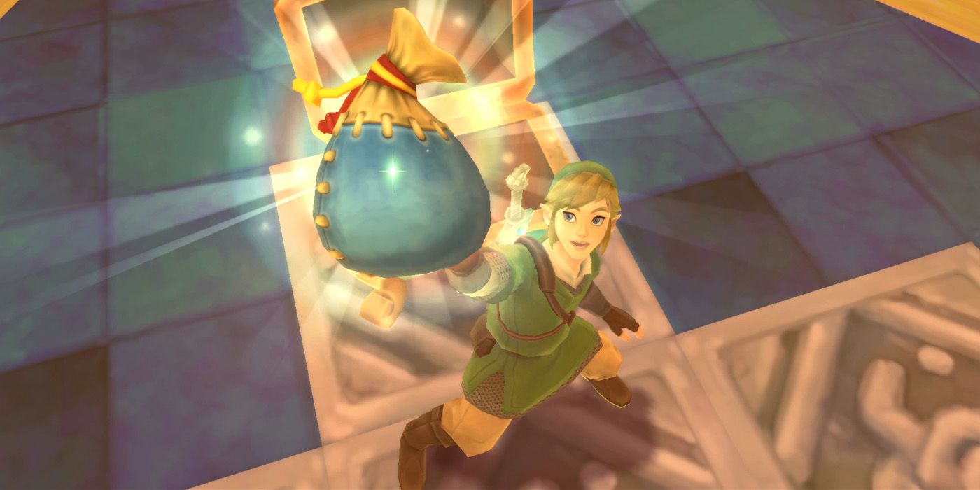 Obtaining the Bomb Bag in The Legend of Zelda: Skyward Sword HD