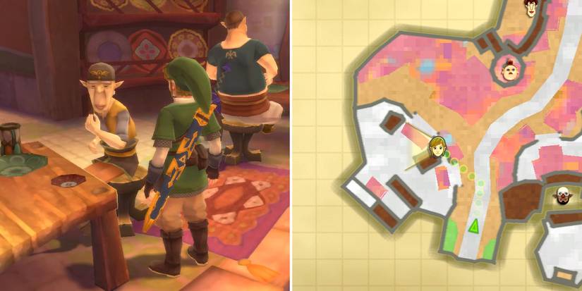 Hot to start the Broken Crystal Ball side quest in The Legend of Zelda: Skyward Sword HD