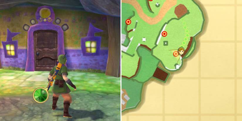 Hot to start the Broken Crystal Ball side quest in The Legend of Zelda: Skyward Sword HD