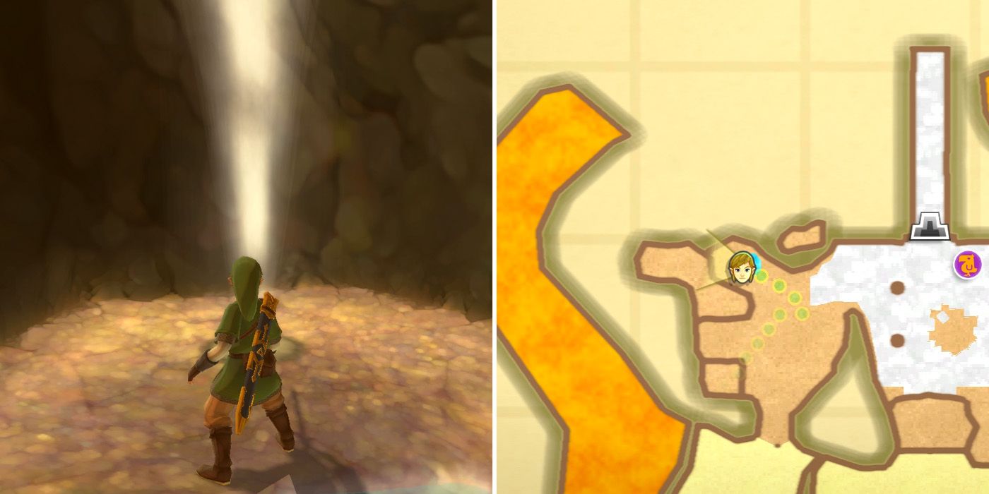 The Legend of Zelda Skyward Sword HD How To Complete The Broken Crystal Ball Side Quest