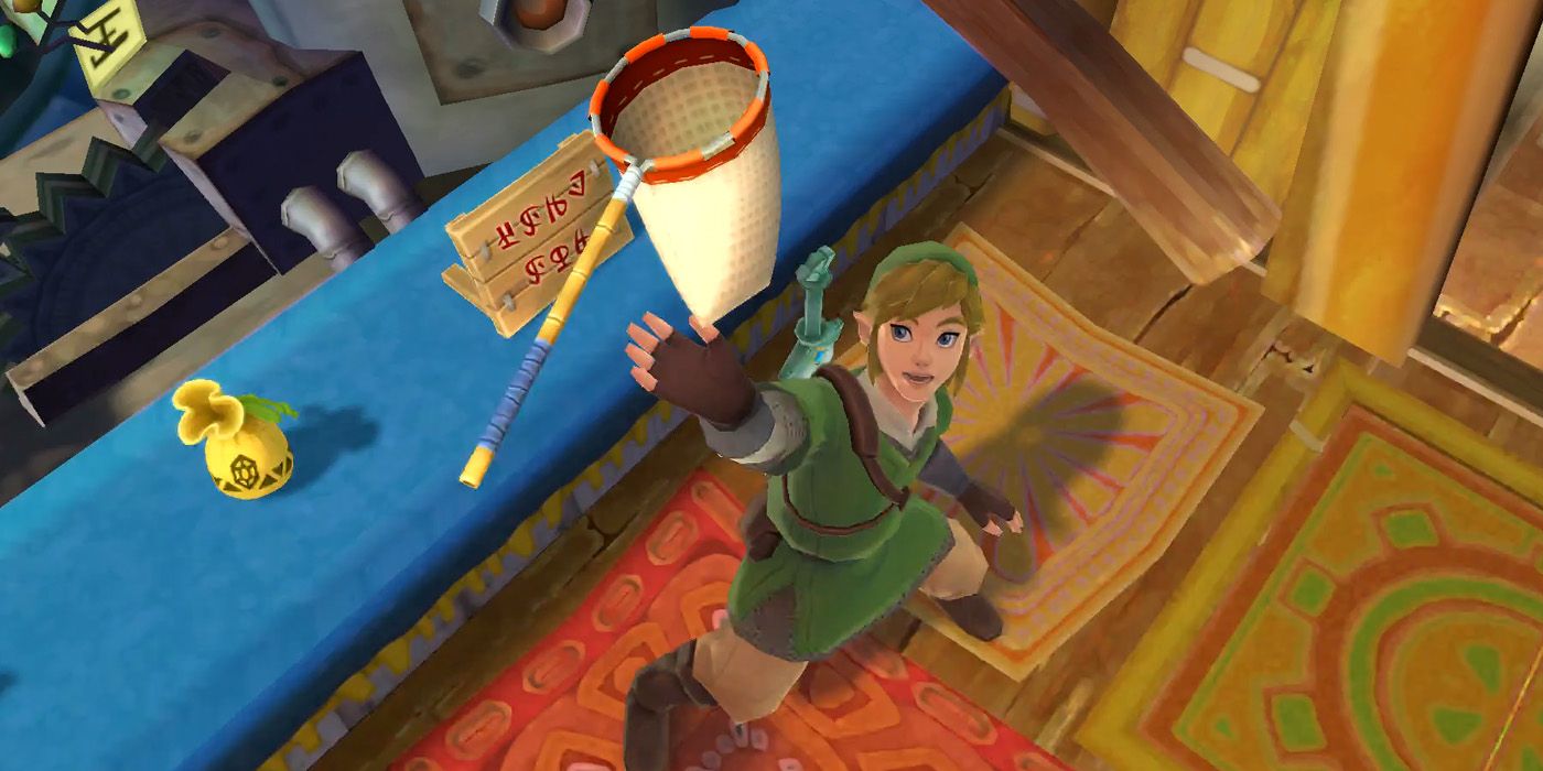Obtaining the Bug Net in The Legend of Zelda: Skyward Sword HD