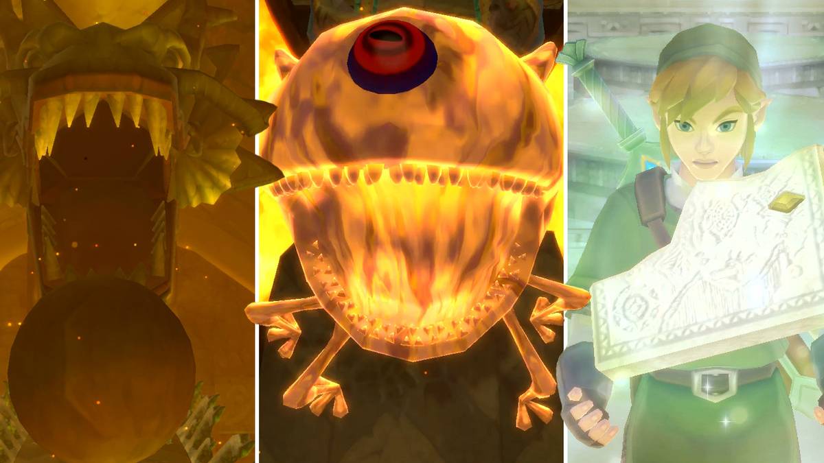 The Earth Temple in The Legend of Zelda: Skyward Sword HD