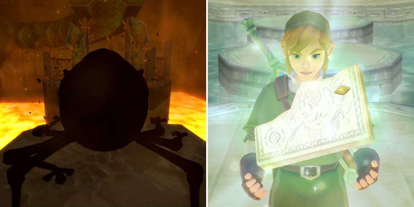 Obtaining the Amber Tablet in the Earth Temple in The Legend of Zelda: Skyward Sword HD