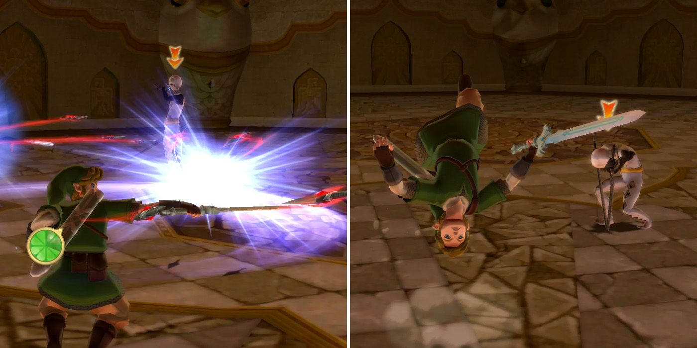 How to beat Ghirahim in The Legend of Zelda: Skyward Sword HD's Fire Sanctuary dungeon