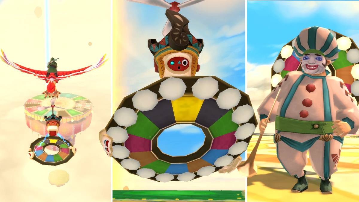 The Fixing Fun Fun Island side quest in The Legend of Zelda: Skyward Sword HD