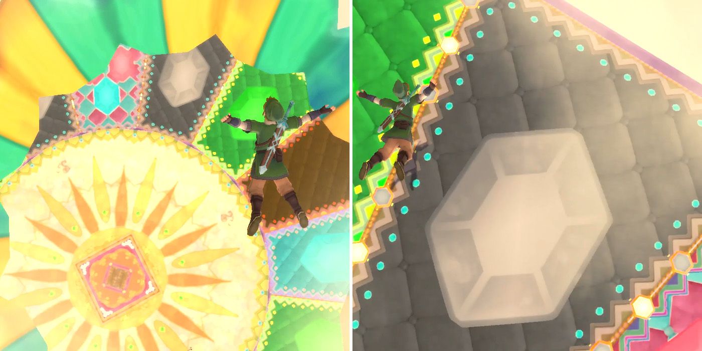 A strategy for beating the skydiving minigame in The Legend of Zelda: Skyward Sword HD