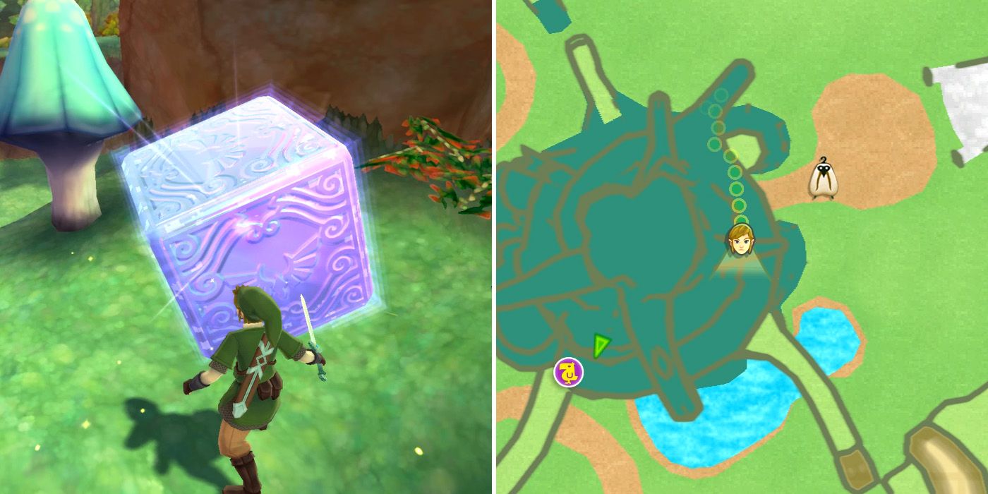 Goddess Cube #15 (The Legend of Zelda: Skyward Sword HD)
