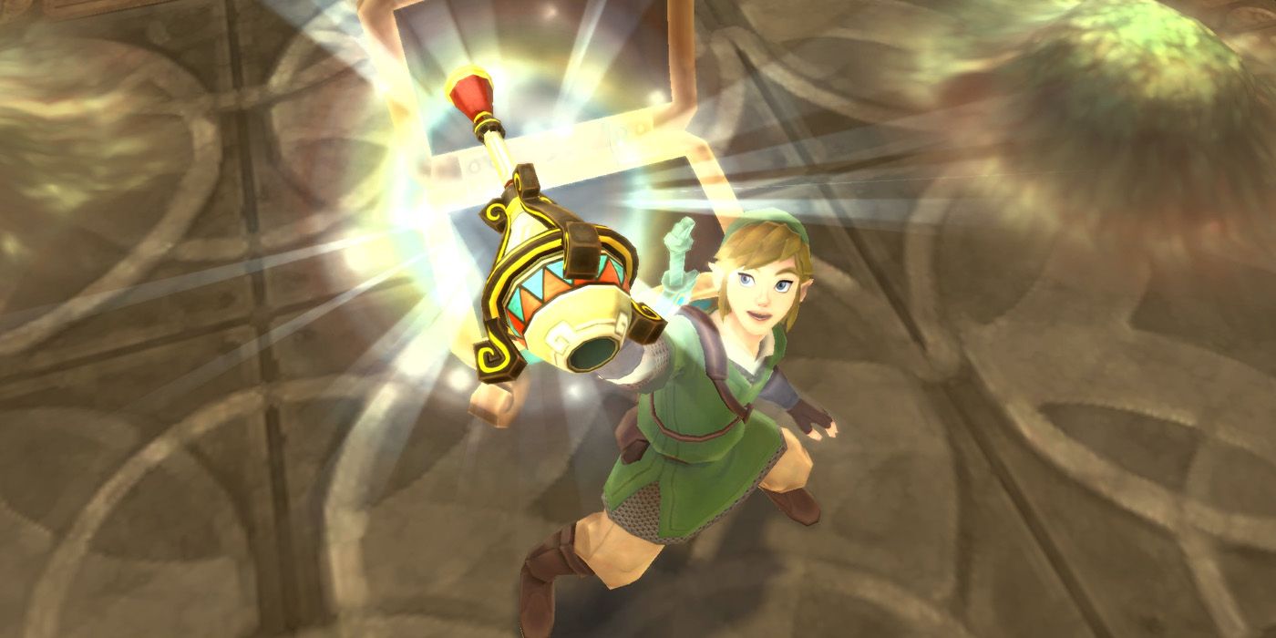Obtaining the Gust Bellows in The Legend of Zelda: Skyward Sword HD