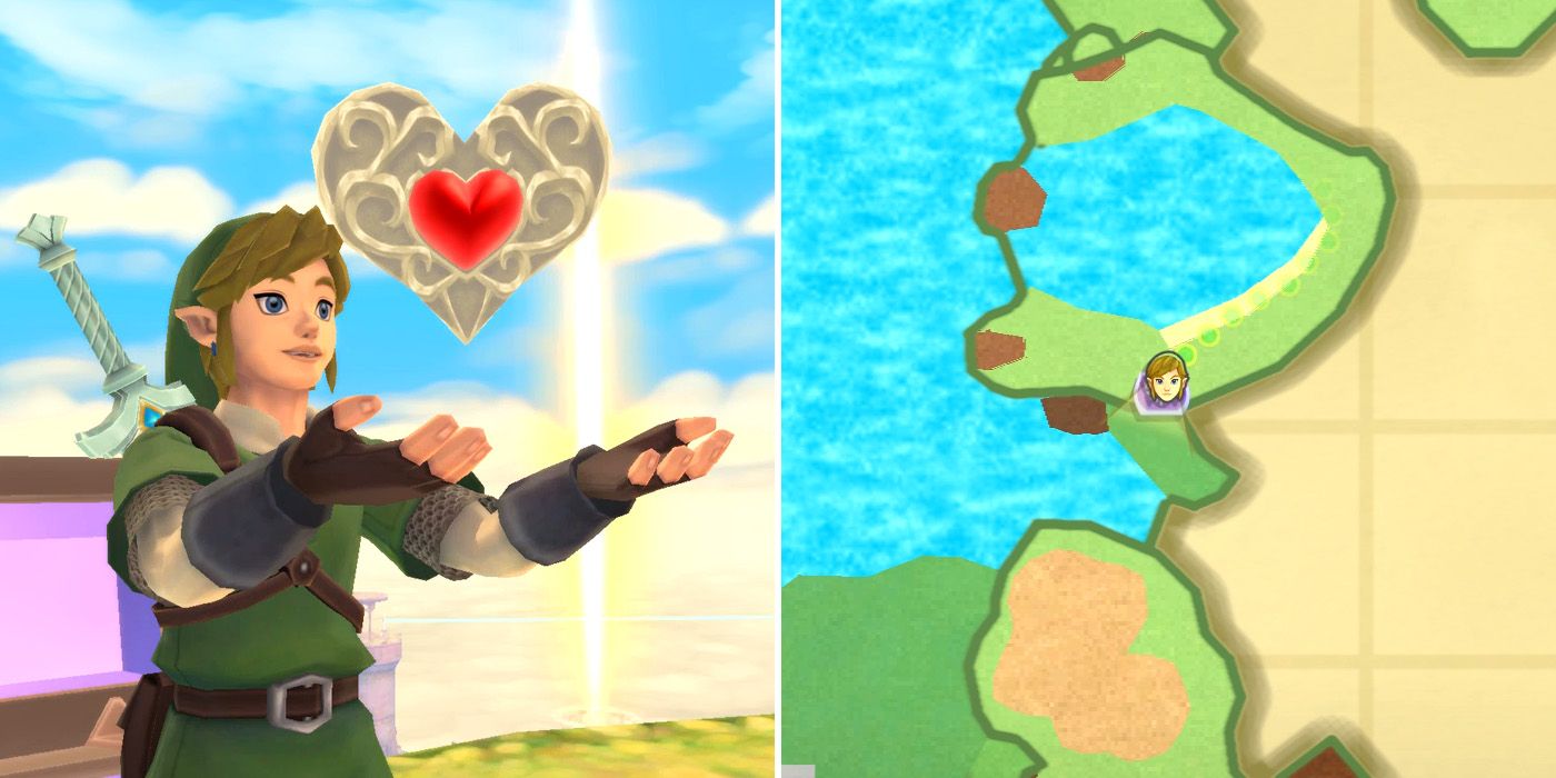 Waterfall Island heart piece (Skyward Sword)