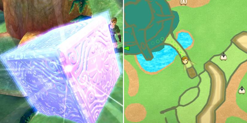 The Tree Root Cube (Skyward Sword HD)