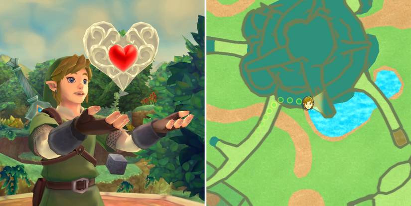 Crossing The Tightrope heart piece (Skyward Sword HD)