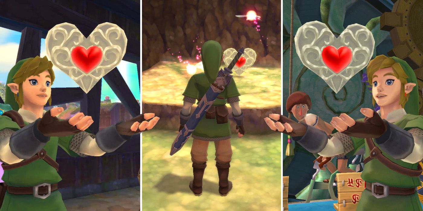 Every Piece of Heart in The Legend of Zelda: Skyward Sword HD