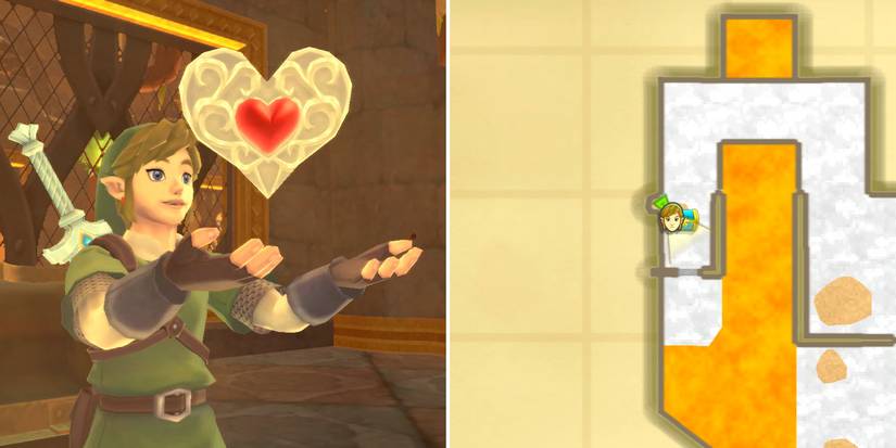 The Fire Sanctuary's Piece Of Heart (Skyward Sword HD)