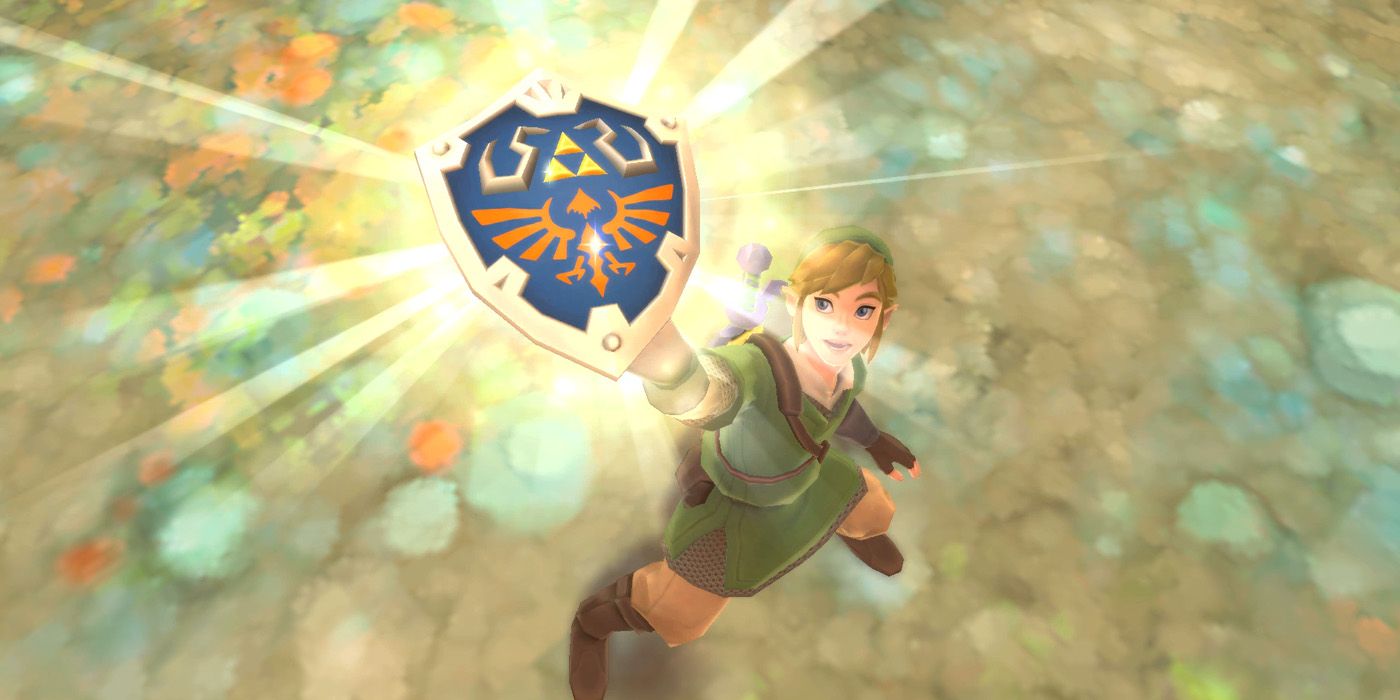 Obtaining the Hylian Shield in The Legend of Zelda: Skyward Sword HD