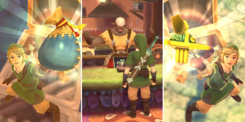 Items &amp; Upgrades In The Legend of Zelda: Skyward Sword HD