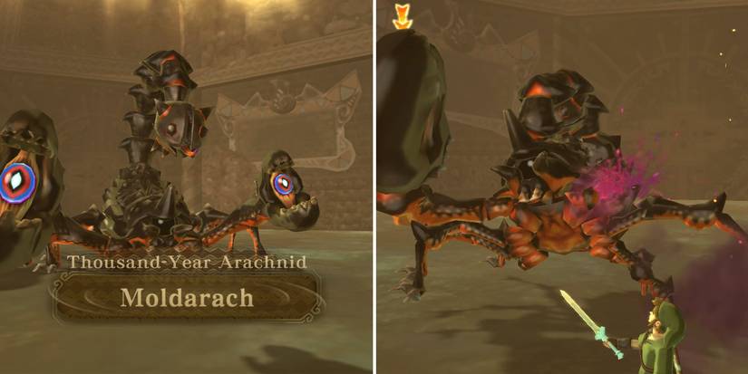 The boss of the Lanayru Mining Facility dungeon in The Legend of Zelda: Skyward Sword HD