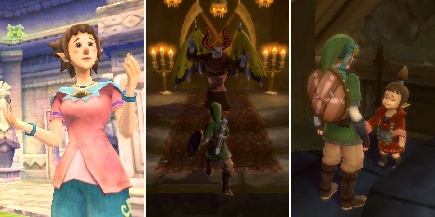 The Lost Child side quest in The Legend of Zelda: Skyward Sword HD