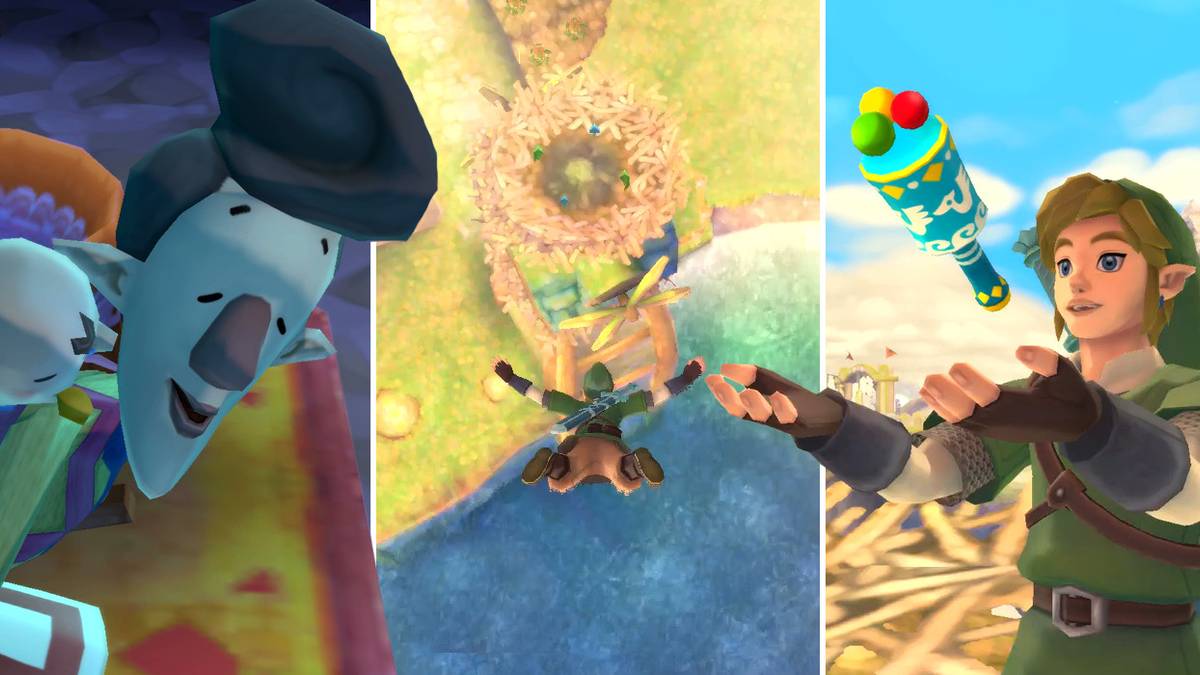 The Missing Baby Rattle side quest in The Legend of Zelda: Skyward Sword HD