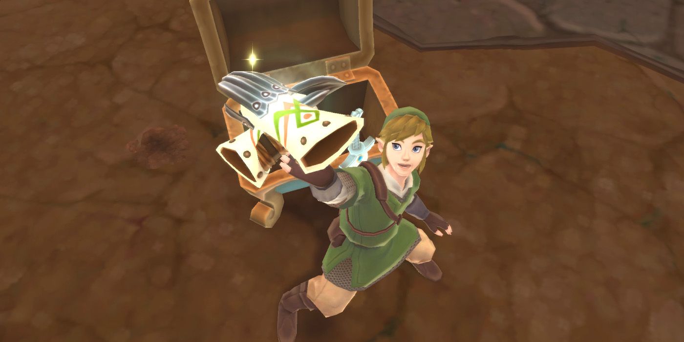 Obtaining the Mogma Mitts in The Legend of Zelda: Skyward Sword HD
