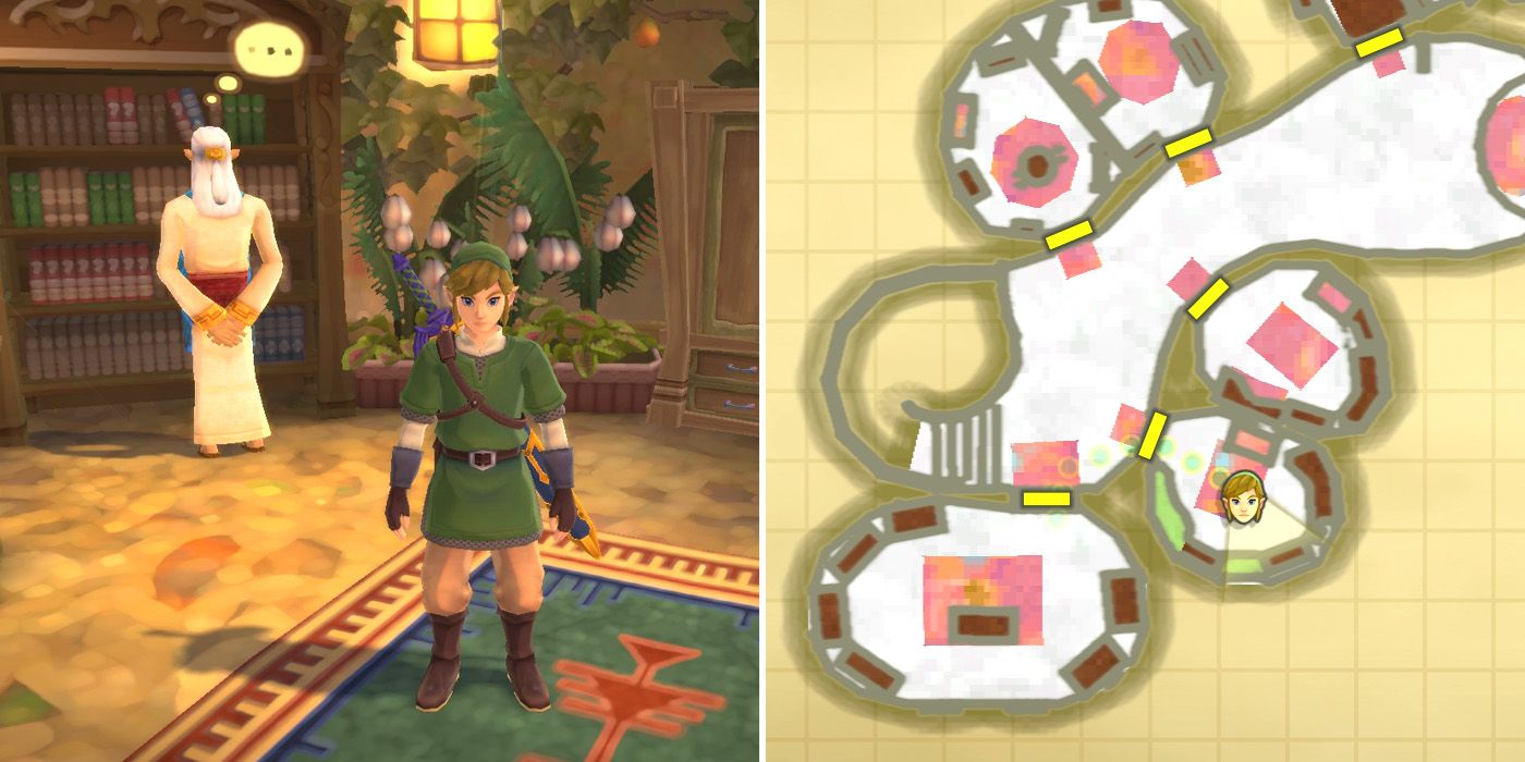 How to start the Owlan's Exotic Plant side quest in The Legend of Zelda: Skyward Sword HD