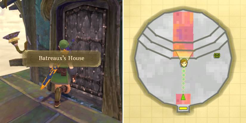 Claiming the reward for the Owlan's Exotic Plant side quest in The Legend of Zelda: Skyward Sword HD