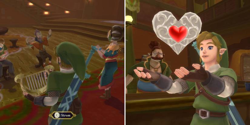 Hot to start the Pumpkin Harvest side quest in The Legend of Zelda: Skyward Sword HD