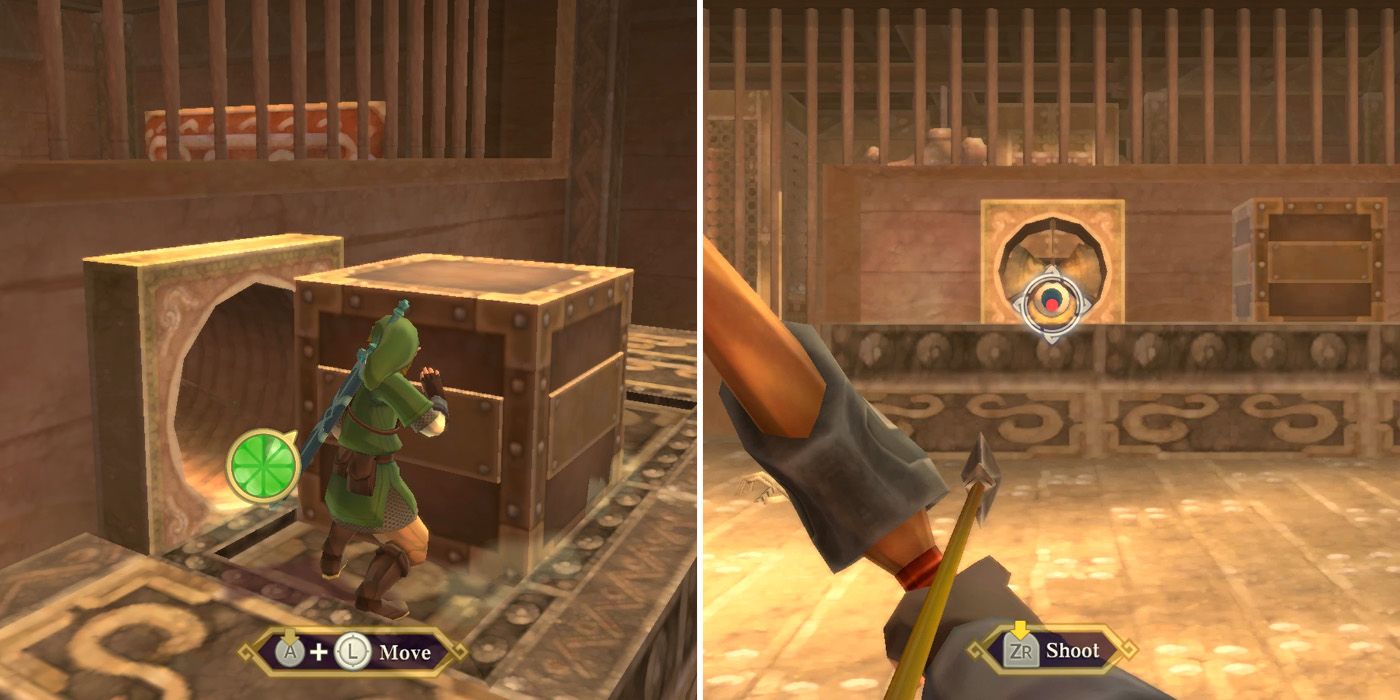 How to turn off the first generator in The Legend of Zelda: Skyward Sword HD's Sandship dungeon