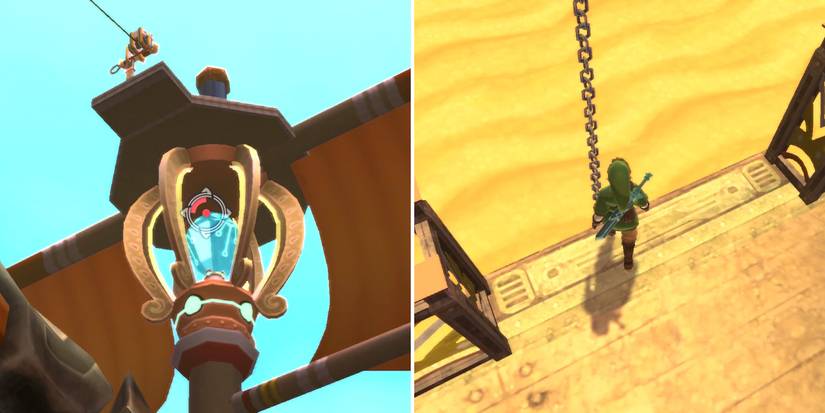 How to turn off the second generator in The Legend of Zelda: Skyward Sword HD's Sandship dungeon