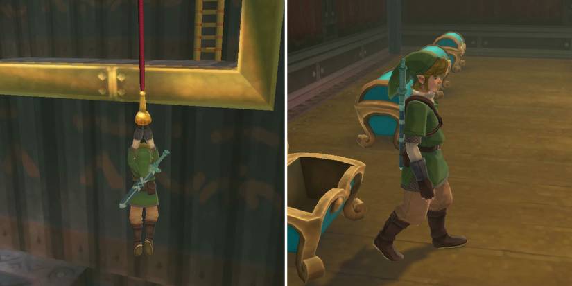 How to rescue the crew in The Legend of Zelda: Skyward Sword HD's Sandship dungeon