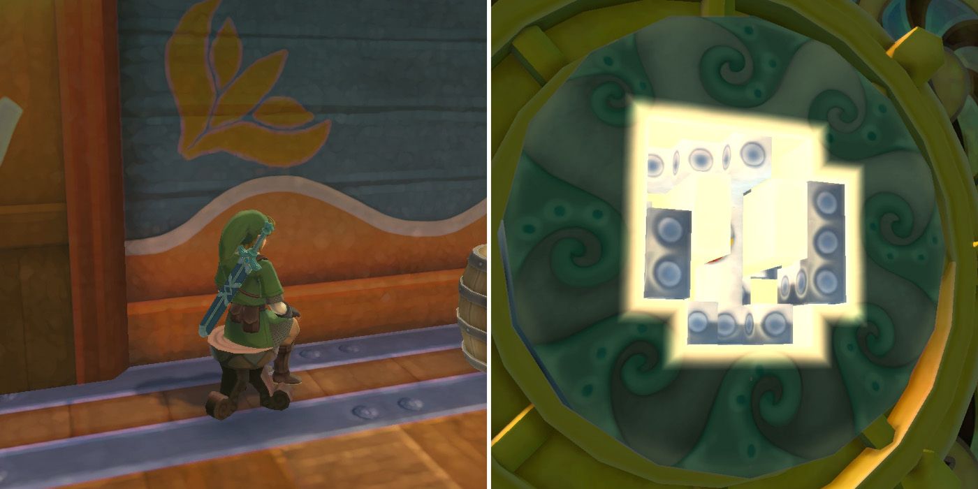 How to find the boss door in The Legend of Zelda: Skyward Sword HD's Sandship dungeon