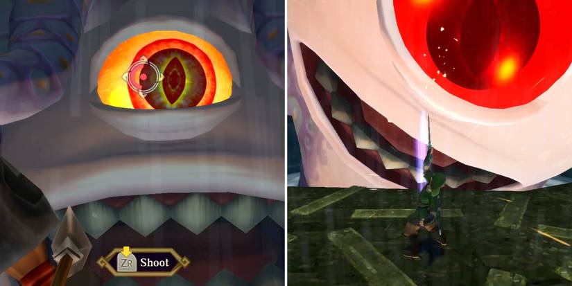 How to beat Tentalus in The Legend of Zelda: Skyward Sword HD's Sandship dungeon
