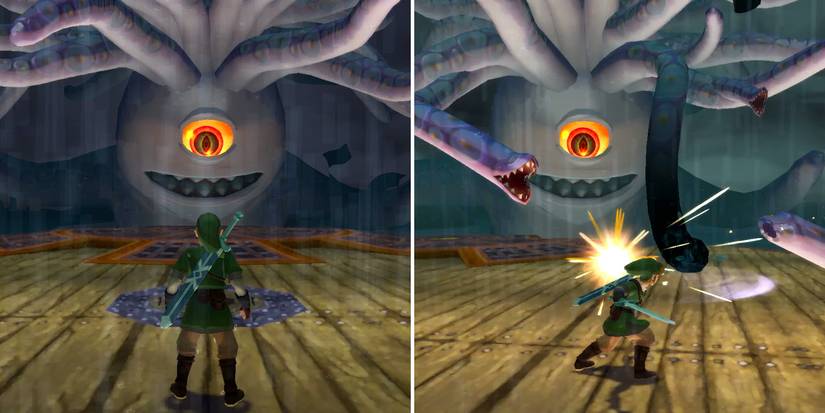 How to beat Tentalus in The Legend of Zelda: Skyward Sword HD's Sandship dungeon