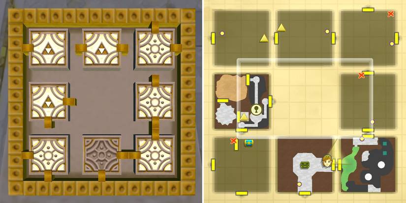 How to get the Triforce of Power in The Legend of Zelda: Skyward Sword HD's Sky Keep dungeon