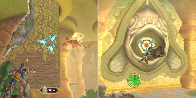 How to get the Triforce of Power in The Legend of Zelda: Skyward Sword HD's Sky Keep dungeon