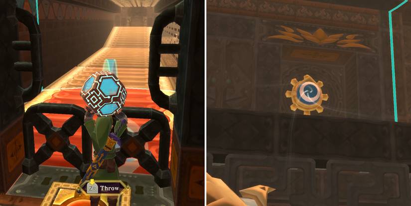 How to get the Triforce of Power in The Legend of Zelda: Skyward Sword HD's Sky Keep dungeon