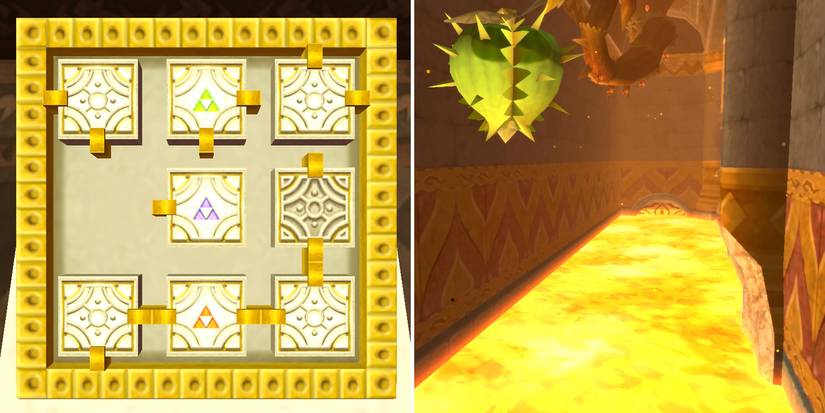 How to get the Triforce of Power in The Legend of Zelda: Skyward Sword HD's Sky Keep dungeon
