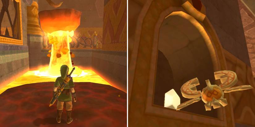 How to get the Triforce of Power in The Legend of Zelda: Skyward Sword HD's Sky Keep dungeon
