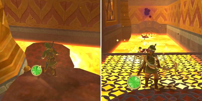 How to get the Triforce of Power in The Legend of Zelda: Skyward Sword HD's Sky Keep dungeon