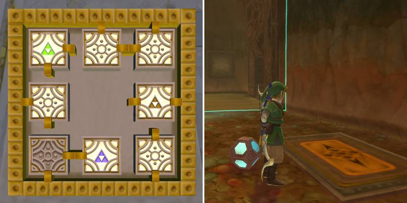 How to get the Triforce of Wisdom in The Legend of Zelda: Skyward Sword HD's Sky Keep dungeon