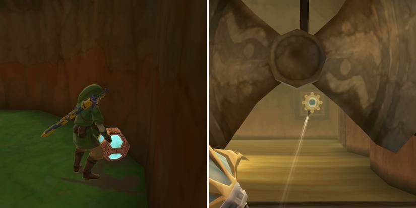 How to get the Triforce of Wisdom in The Legend of Zelda: Skyward Sword HD's Sky Keep dungeon