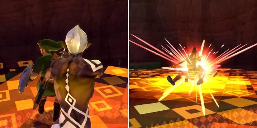 How to beat Ghirahim in The Legend of Zelda: Skyward Sword HD's Sky Keep dungeon