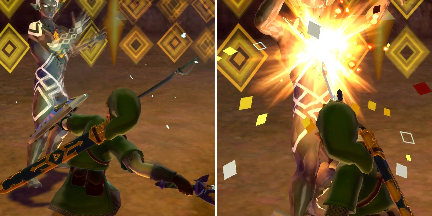How to beat Ghirahim in The Legend of Zelda: Skyward Sword HD's Sky Keep dungeon